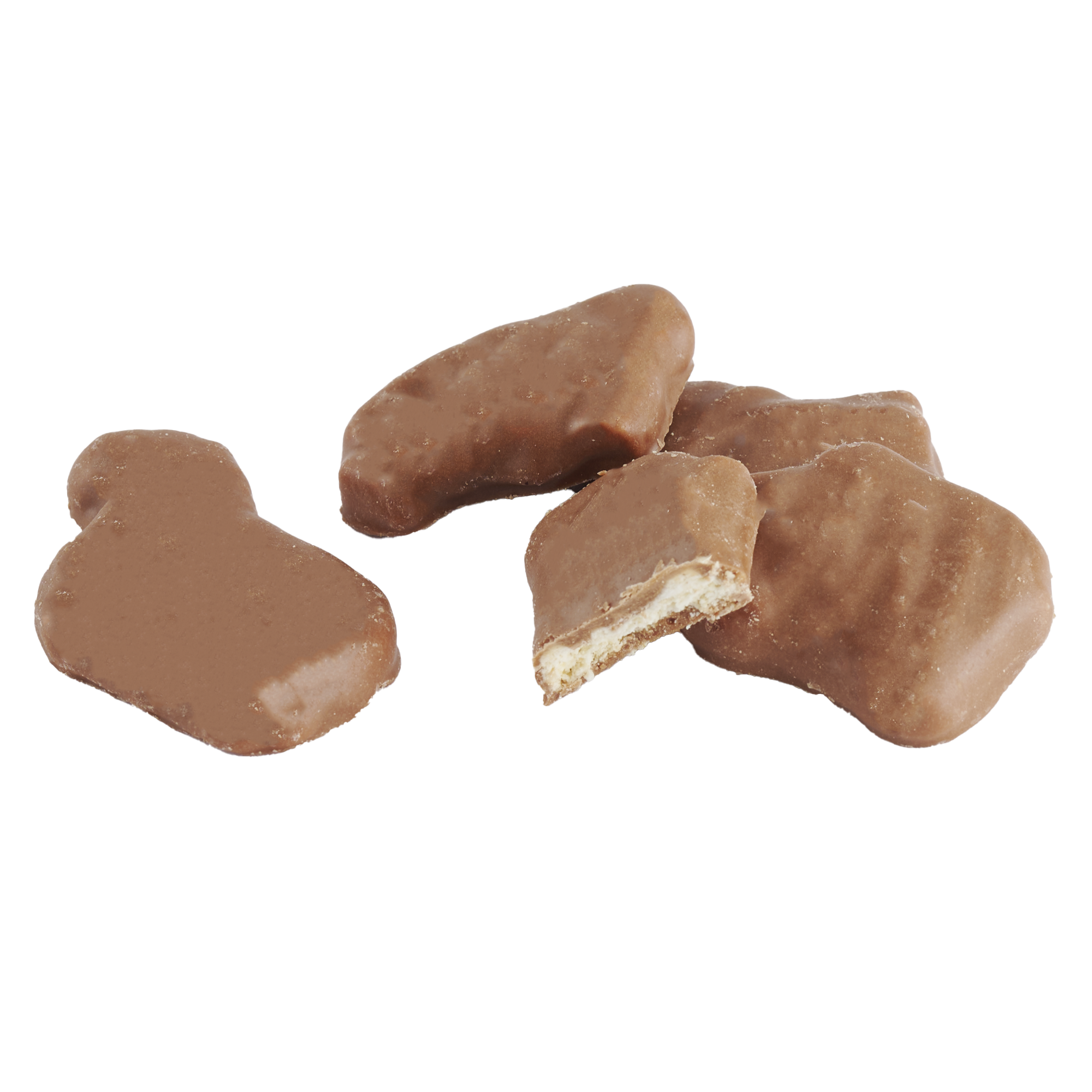 Chocolate-Covered Animal Cookies